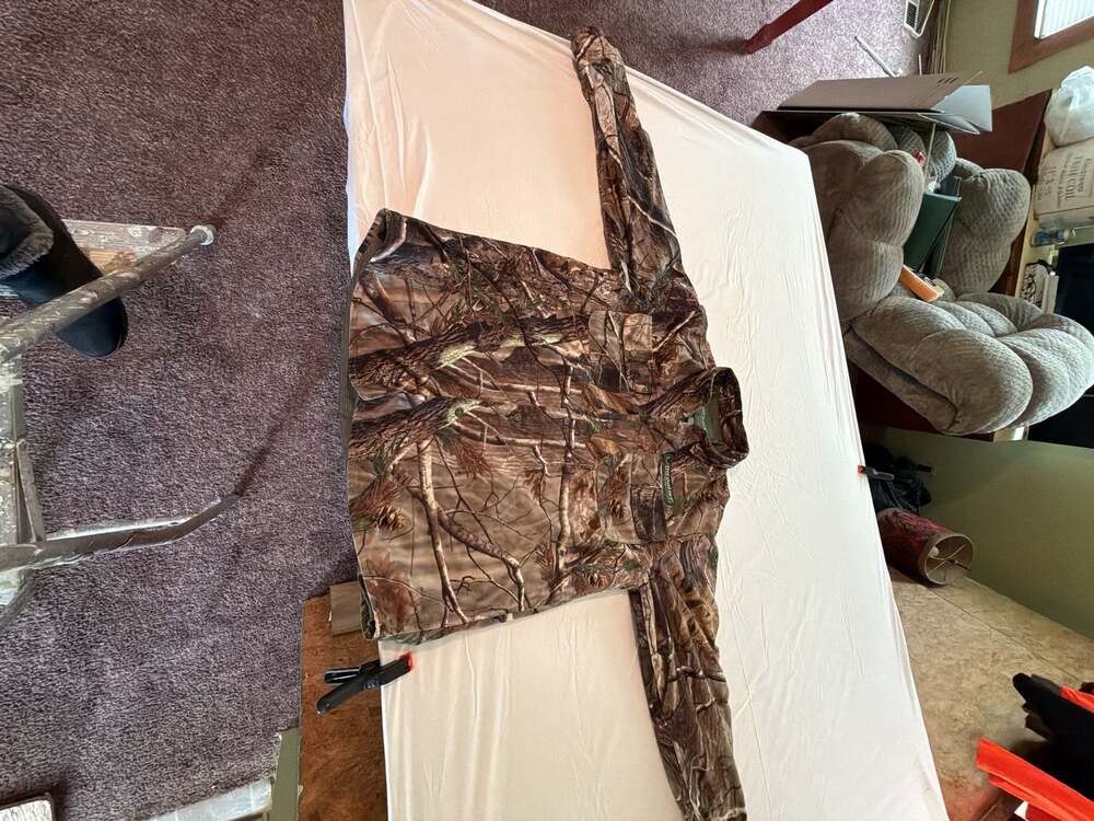 Medalist Huntgear Silvermax Camo Hunting Shirt Jacket Size Large